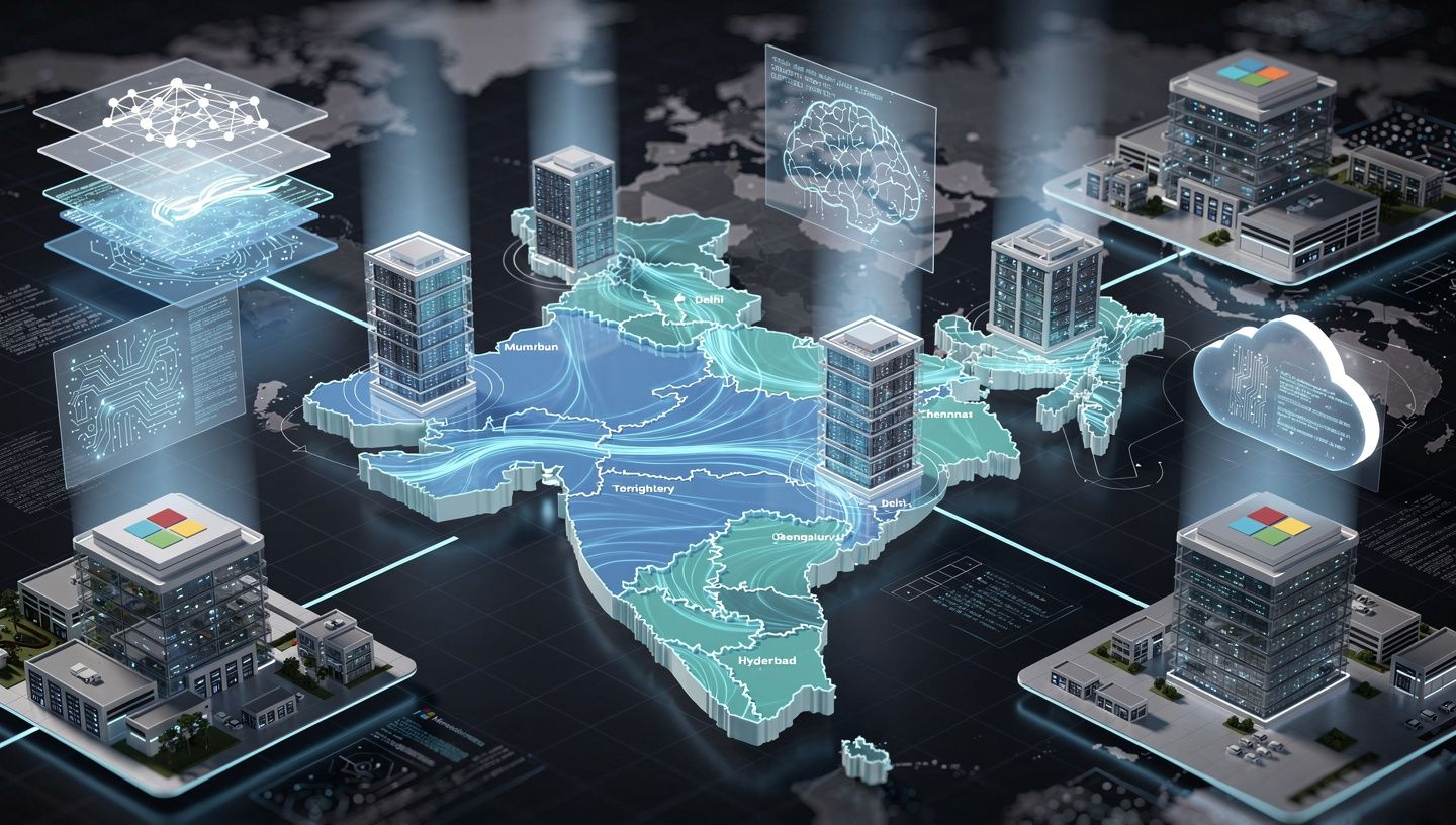 سرمایه‌گذاری ۱۷.۵ میلیارد دلاری مایکروسافت برای توسعه هوش مصنوعی و مراکز داده در هند